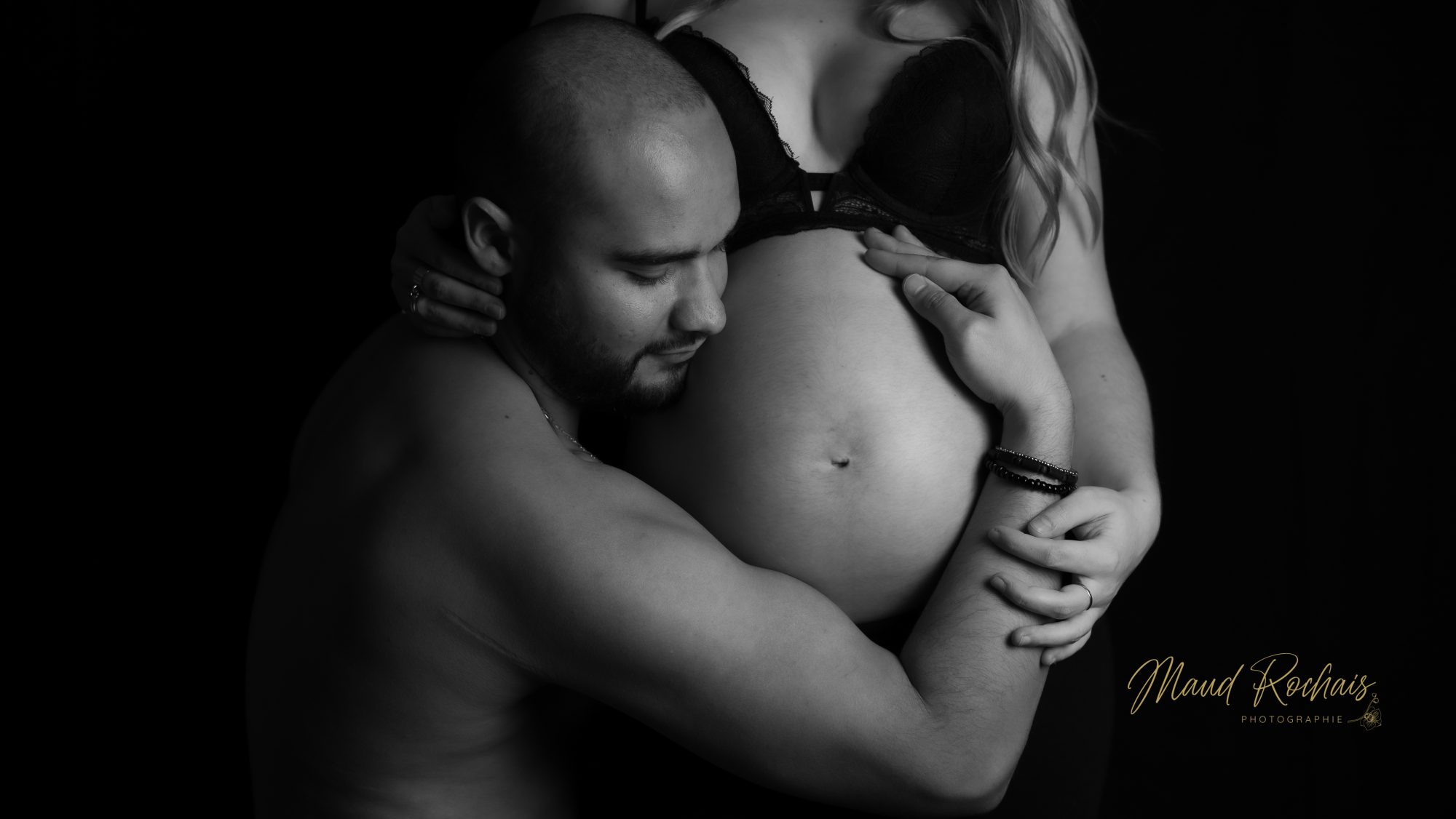 Photographie grossesse couple Bordeaux