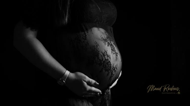 Photos shooting grossesse studio Bordeaux
