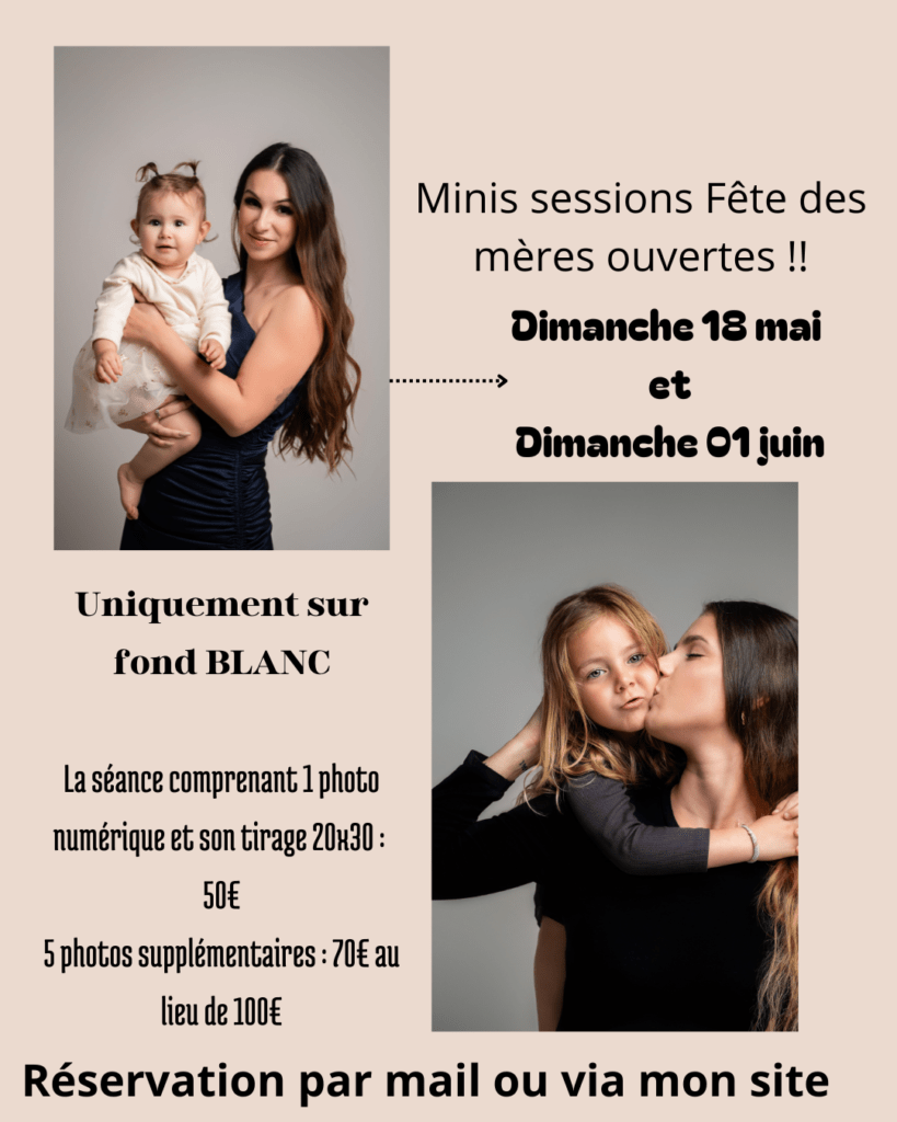 photo fête des mères Bordeaux